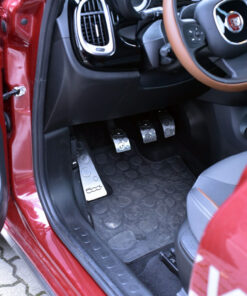 FIAT 500 L PEDALS AND FOOTREST - Quality interior & exterior steel car accessories and auto parts