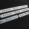 FIAT 500 X DOOR SILLS - Quality interior & exterior steel car accessories and auto parts