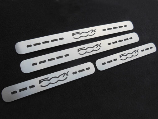 FIAT 500 X DOOR SILLS - Quality interior & exterior steel car accessories and auto parts