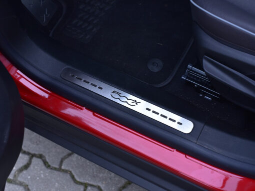 FIAT 500 X DOOR SILLS - Quality interior & exterior steel car accessories and auto parts