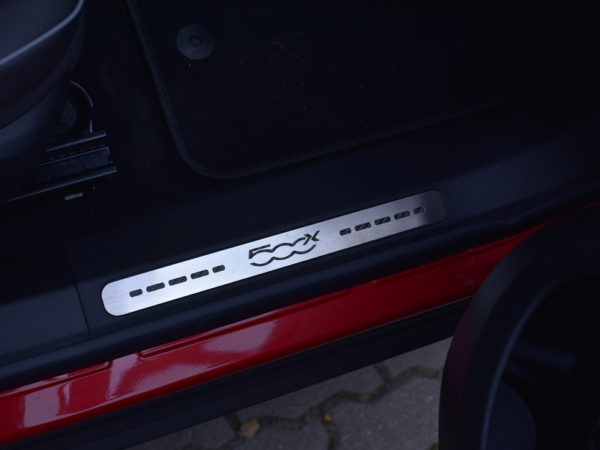 FIAT 500 X DOOR SILLS - Quality interior & exterior steel car accessories and auto parts