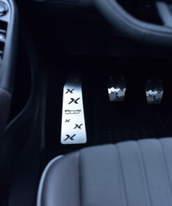 FIAT 500 X PEDALS AND FOOTREST - Quality interior & exterior steel car accessories and auto parts