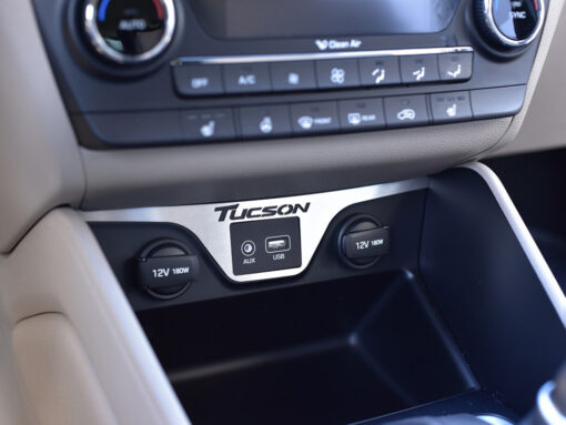 HYUNDAI TUCSON CENTER AUDIO OUTPUT COVER - Quality interior & exterior steel car accessories and auto parts