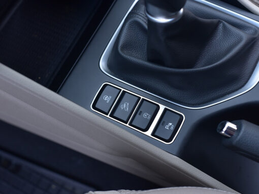 HYUNDAI TUCSON CENTER BUTTONS COVER - Quality interior & exterior steel car accessories and auto parts