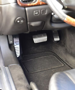 JAGUAR XK PEDALS AND FOOTREST - Quality interior & exterior steel car accessories and auto parts