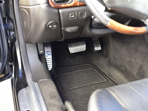 JAGUAR XK PEDALS AND FOOTREST - Quality interior & exterior steel car accessories and auto parts