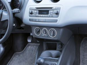 SEAT IBIZA IV CLIMATE CONTROL ADJUSTS COVER - Quality interior & exterior steel car accessories and auto parts