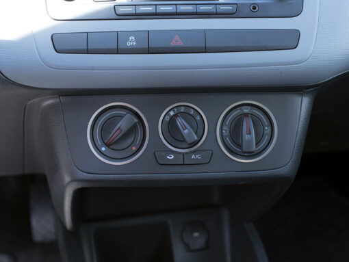 SEAT IBIZA IV CLIMATE CONTROL ADJUSTS COVER - Quality interior & exterior steel car accessories and auto parts