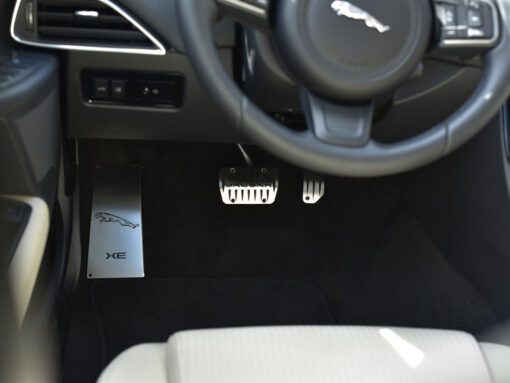 JAGUAR XE PEDALS AND FOOTREST - Quality interior & exterior steel car accessories and auto parts