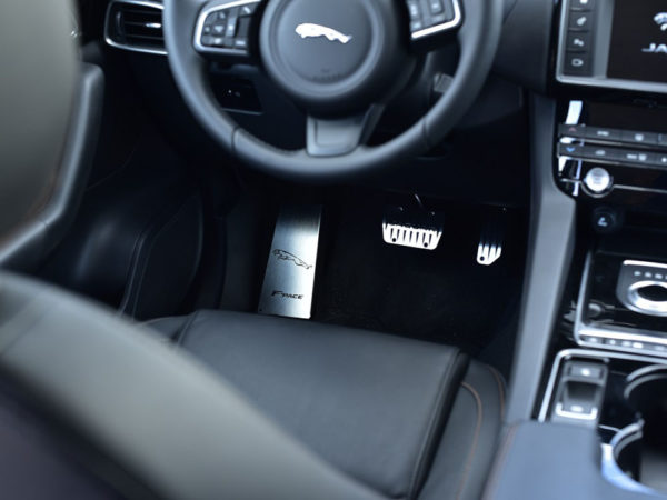 JAGUAR F-PACE PEDALS AND FOOTREST - Quality interior & exterior steel car accessories and auto parts