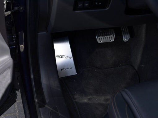 JAGUAR F-PACE PEDALS AND FOOTREST - Quality interior & exterior steel car accessories and auto parts