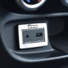 FIAT 500 L AUDIO OUTPUT COVER - Quality interior & exterior steel car accessories and auto parts