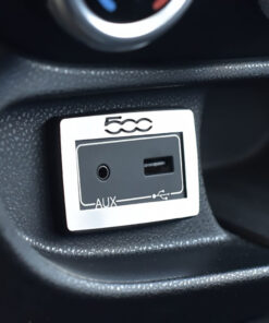 FIAT 500 L AUDIO OUTPUT COVER - Quality interior & exterior steel car accessories and auto parts