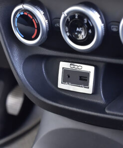 FIAT 500 L AUDIO OUTPUT COVER - Quality interior & exterior steel car accessories and auto parts