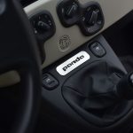 FIAT PANDA III CENTER CONSOLE EMBLEM COVER - Quality interior & exterior steel car accessories and auto parts