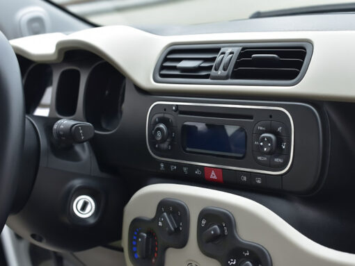 FIAT PANDA III RADIO CONSOLE COVER - Quality interior & exterior steel car accessories and auto parts