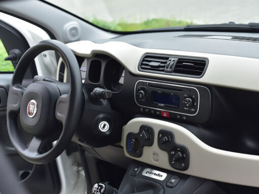 FIAT PANDA III RADIO CONSOLE COVER - Quality interior & exterior steel car accessories and auto parts