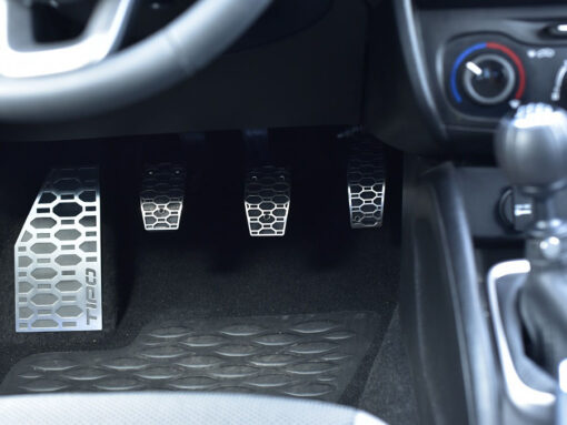 FIAT TIPO PEDALS AND FOOTREST - Quality interior & exterior steel car accessories and auto parts