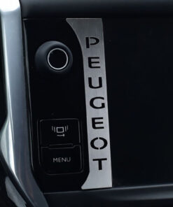 PEUGEOT 208 2008 CONSOLE EMBLEM COVER - Quality interior & exterior steel car accessories and auto parts