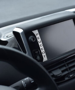 PEUGEOT 208 2008 CONSOLE EMBLEM COVER - Quality interior & exterior steel car accessories and auto parts