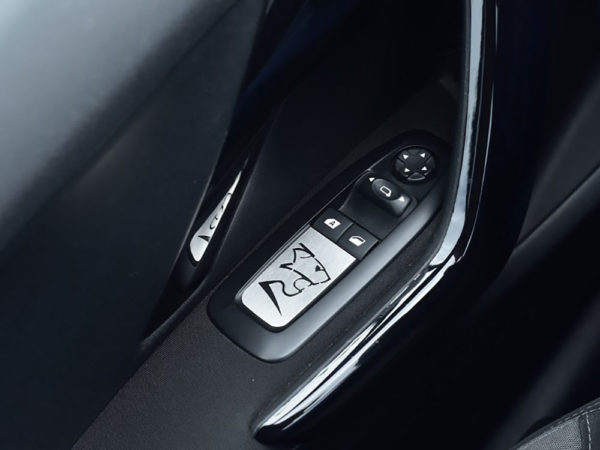 PEUGEOT 208 2008 DOOR CONTROL PLATE COVER - Quality interior & exterior steel car accessories and auto parts