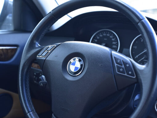 BMW 5 E60 STEERING WHEEL CONTROLS COVER - Quality interior & exterior steel car accessories and auto parts