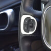 FIAT 500 L STEERING WHEEL CONTROLS COVER - Quality interior & exterior steel car accessories and auto parts