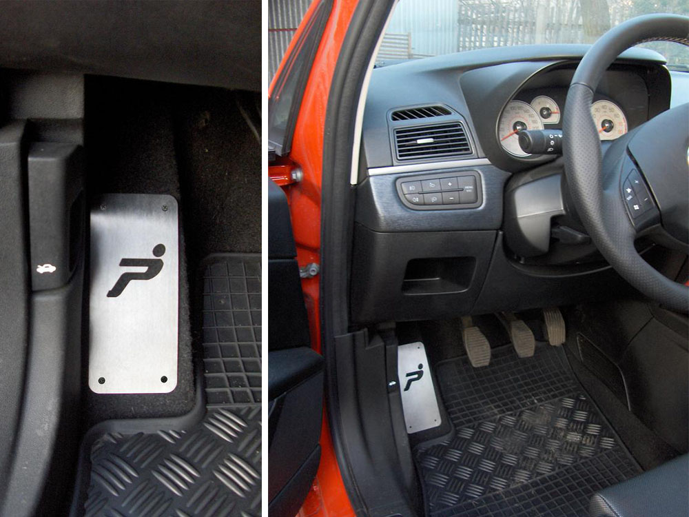 Fiat Grande Punto Footrest Autocovr Quality Crafted Automotive Steel Covers
