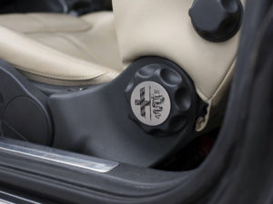 ALFA ROMEO 147 FRONT SEAT ADJUSTMENT KNOB COVER - Quality interior & exterior steel car accessories and auto parts