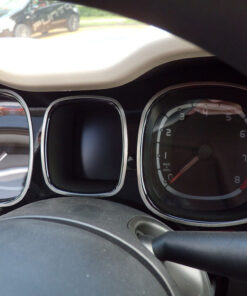 FIAT PANDA III GAUGES COVER - Quality interior & exterior steel car accessories and auto parts