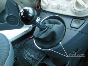 FIAT 500 TRANSMISSION COVER - Quality interior & exterior steel car accessories and auto parts