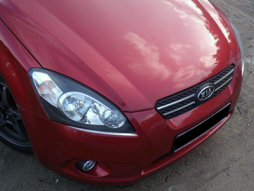 KIA CEED FRONT LAMPS DECOR COVER - Quality interior & exterior steel car accessories and auto parts