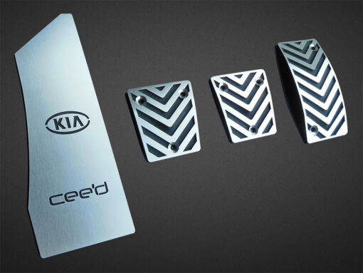 KIA CEED PEDALS AND FOOTREST - Quality interior & exterior steel car accessories and auto parts