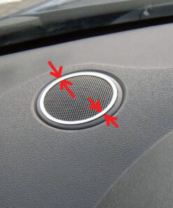 RENAULT CLIO III TWEETER SPEAKER COVER - Quality interior & exterior steel car accessories and auto parts