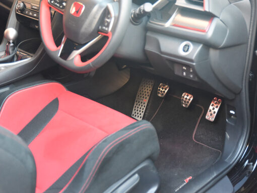 HONDA CIVIC X TYPE R FK8 FOOTREST - Quality interior & exterior steel car accessories and auto parts