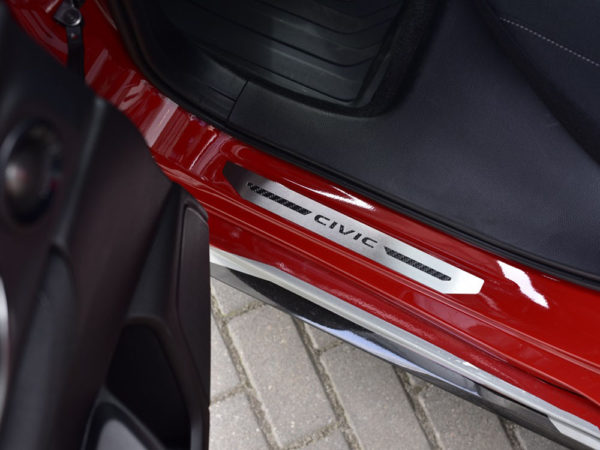 HONDA CIVIC X DOOR SILLS - Quality interior & exterior steel car accessories and auto parts