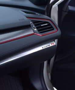 HONDA CIVIC X & TYPE R V FK8 GLOVE BOX STRIP COVER - Quality interior & exterior steel car accessories and auto parts crafted with an attention to detail.