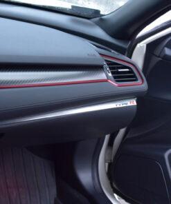 HONDA CIVIC X & TYPE R V FK8 GLOVE BOX STRIP COVER - Quality interior & exterior steel car accessories and auto parts crafted with an attention to detail.