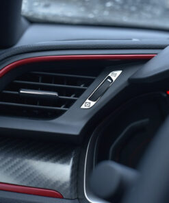 HONDA CIVIC X & TYPE R V FK8 AIR VENT SWITCH COVER - Quality interior & exterior steel car accessories and auto parts crafted with an attention to detail.