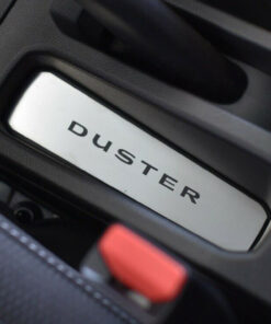 DACIA DUSTER 2 II Mk2 CENTER STORAGE EMBLEM COVER - Quality interior & exterior steel car accessories and auto parts crafted with an attention to detail.