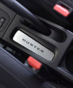 DACIA DUSTER 2 II Mk2 CENTER STORAGE EMBLEM COVER - Quality interior & exterior steel car accessories and auto parts crafted with an attention to detail.