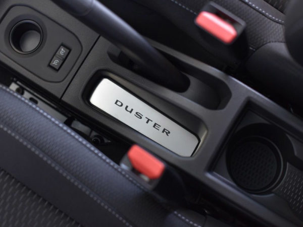 DACIA DUSTER 2 II Mk2 CENTER STORAGE EMBLEM COVER - Quality interior & exterior steel car accessories and auto parts crafted with an attention to detail.
