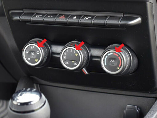 DACIA DUSTER 2 II Mk2 CENTER SWITCHES COVER - Quality interior & exterior steel car accessories and auto parts crafted with an attention to detail.