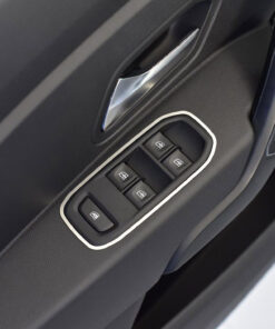 DACIA DUSTER 2 II DOOR CONTROL SWITCHES COVER - Quality interior & exterior steel car accessories and auto parts crafted with an attention to detail.