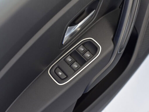 DACIA DUSTER 2 II DOOR CONTROL SWITCHES COVER - Quality interior & exterior steel car accessories and auto parts crafted with an attention to detail.