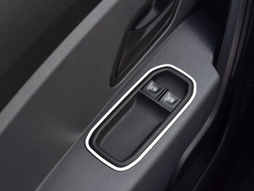 DACIA DUSTER 2 II DOOR CONTROL SWITCHES COVER - Quality interior & exterior steel car accessories and auto parts crafted with an attention to detail.