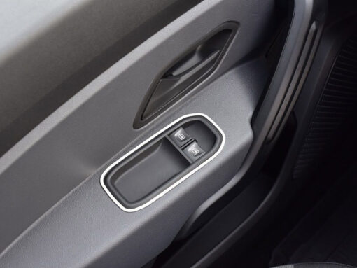 DACIA DUSTER 2 II DOOR CONTROL SWITCHES COVER - Quality interior & exterior steel car accessories and auto parts crafted with an attention to detail.