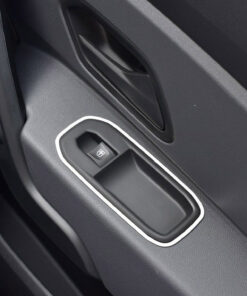 DACIA DUSTER 2 II DOOR CONTROL SWITCHES COVER - Quality interior & exterior steel car accessories and auto parts crafted with an attention to detail.