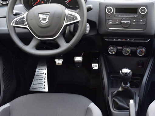 DACIA DUSTER 2 II Mk2 PEDALS AND FOOTREST - Quality interior & exterior steel car accessories and auto parts crafted with an attention to detail.