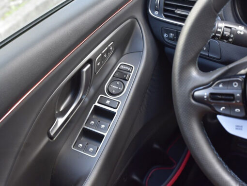 HYUNDAI i30N i30 N DOOR CONTROL SWITCHES COVER - Quality interior & exterior steel car accessories and auto parts crafted with an attention to detail.